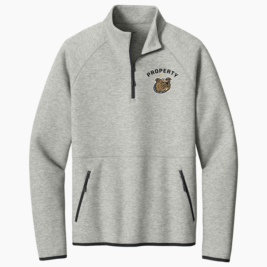 Bryant Bulldogs <span class="pdp-name-mascot">Bryant Bulldogs</span> Sport-Tek Men's Contrast 1/4-Zip