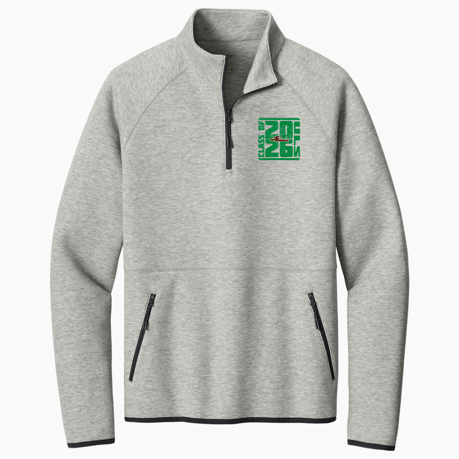 ULS Jr. Bows <span class="pdp-name-mascot">Junior Rainbows</span> Sport-Tek Men's Contrast 1/4-Zip