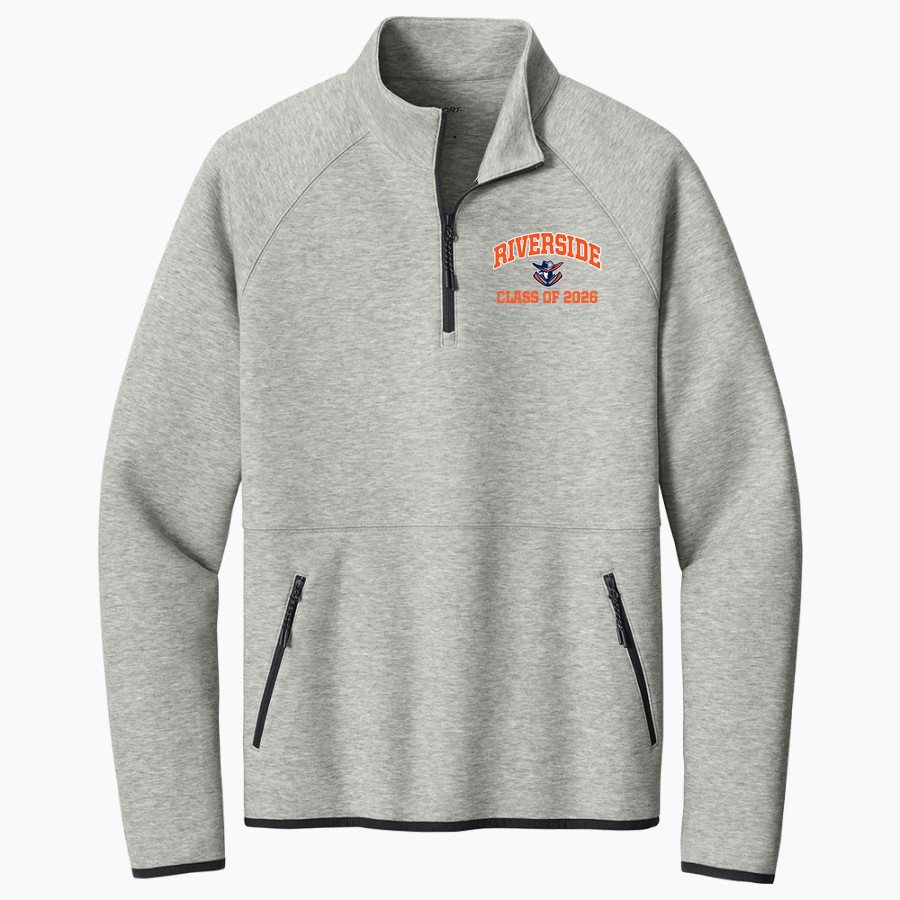 Riverside Rebels <span class="pdp-name-mascot">Riverside Rebels</span> Sport-Tek Men's Contrast 1/4-Zip