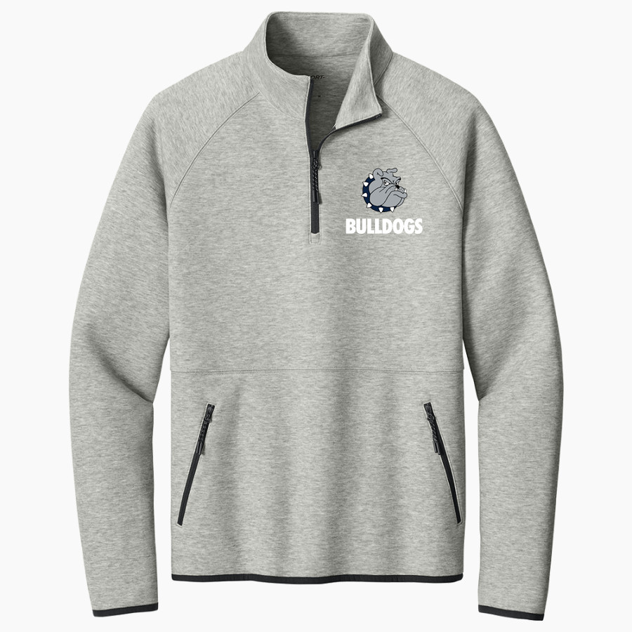 Westerly Bulldogs <span class="pdp-name-mascot">Westerly Bulldogs</span> Sport-Tek Men's Contrast 1/4-Zip