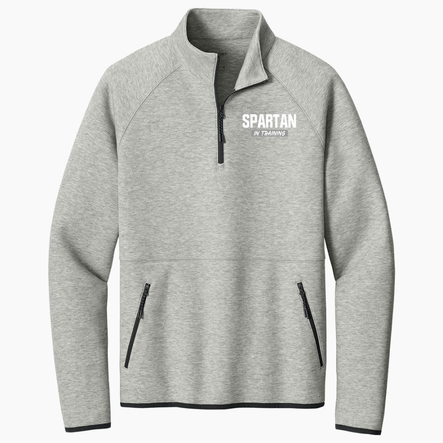Calvary Christian Spartans <span class="pdp-name-mascot">Calvary Christian Spartans</span> Sport-Tek Men's Contrast 1/4-Zip