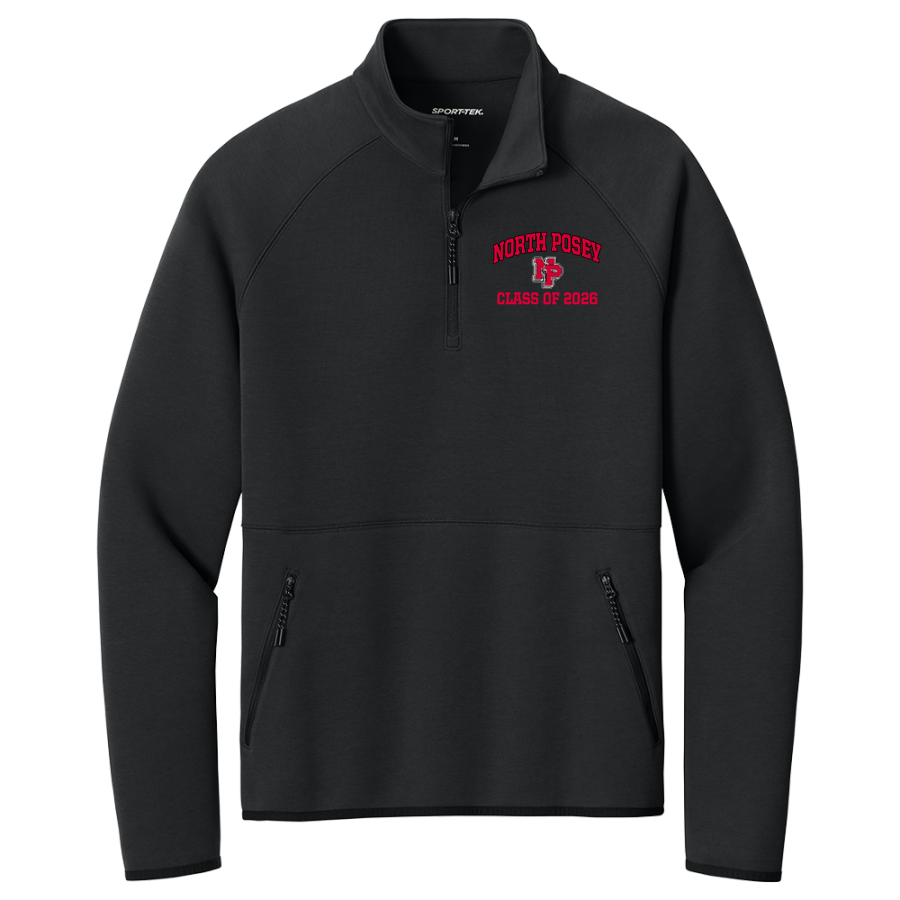 NORTH POSEY HIGH SCHOOL VIKINGS <span class="pdp-name-mascot">NORTH POSEY VIKINGS</span> Sport-Tek Men's Contrast 1/4-Zip