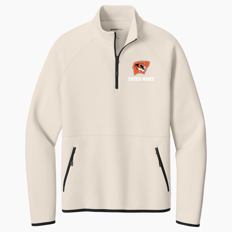 WIGGINS TIGERS The Official Online Store <span class="pdp-name-mascot">WIGGINS TIGERS</span> Sport-Tek Men's Contrast 1/4-Zip