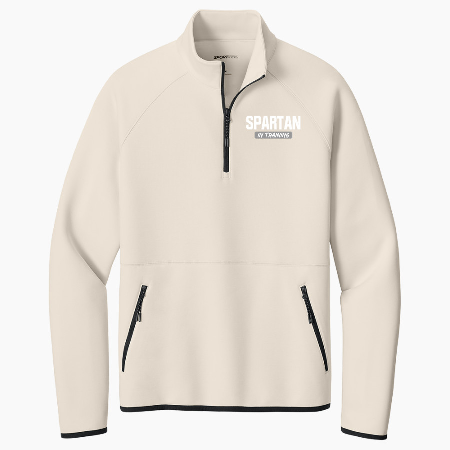 Calvary Christian Spartans <span class="pdp-name-mascot">Calvary Christian Spartans</span> Sport-Tek Men's Contrast 1/4-Zip