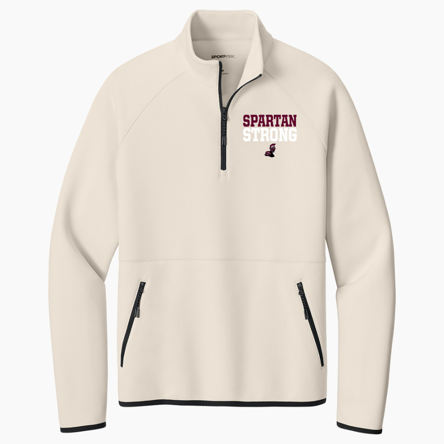 BERTHOUD HIGH SCHOOL SPARTANS <span class="pdp-name-mascot">BERTHOUD SPARTANS</span> Sport-Tek Men's Contrast 1/4-Zip
