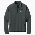 Oneonta Redskins <span class="pdp-name-mascot">Oneonta Redskins</span> Sport-Tek Men's Contrast 1/4-Zip Front Thumbnail