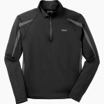 Portland Panthers Sport-Tek Men's Sport-Wick Stretch 1/2-Zip Colorblock Pullover Front Thumbnail