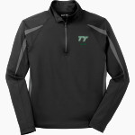 Triplett Tech <span class="pdp-name-mascot">Triplett Business and Technical Institute</span> Sport-Tek Men's Sport-Wick Stretch 1/2-Zip Colorblock Pullover Front Thumbnail