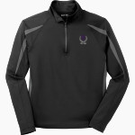 Westminster Defenders <span class="pdp-name-mascot">Westminster Defenders</span> Sport-Tek Men's Sport-Wick Stretch 1/2-Zip Colorblock Pullover Front Thumbnail