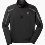 Dunedin Falcons <span class="pdp-name-mascot">Dunedin High School Falcons</span> Sport-Tek Men's Sport-Wick Stretch 1/2-Zip Colorblock Pullover Front Thumbnail