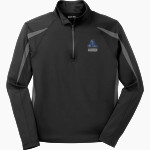 Warren Warriors <span class="pdp-name-mascot">Warren Warriors</span> Sport-Tek Men's Sport-Wick Stretch 1/2-Zip Colorblock Pullover Front Thumbnail