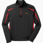 MONTE VISTA HIGH SCHOOL MONARCHS <span class="pdp-name-mascot">MONTE VISTA MONARCHS</span> Sport-Tek Men's Sport-Wick Stretch 1/2-Zip Colorblock Pullover Front Thumbnail