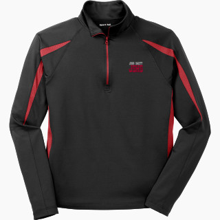 Sport-Tek Men's Sport-Wick Stretch 1/2-Zip Colorblock Pullover