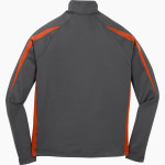 Moanalua Na Menehune Sport-Tek Men's Sport-Wick Stretch 1/2-Zip Colorblock Pullover Back Thumbnail