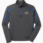 Patriot League Patriot League <span class="pdp-name-mascot">Patriot League</span> Sport-Tek Men's Sport-Wick Stretch 1/2-Zip Colorblock Pullover Front Thumbnail