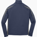 Grace Powell Church Grace Powell Church Sport-Tek Men's Sport-Wick Stretch 1/2-Zip Colorblock Pullover Back Thumbnail