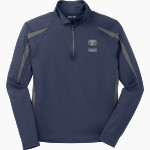 Legacy Eagles <span class="pdp-name-mascot">Legacy Charter Eagles</span> Sport-Tek Men's Sport-Wick Stretch 1/2-Zip Colorblock Pullover Front Thumbnail