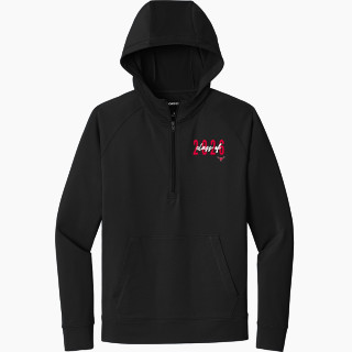 Sport-Tek Men's Sport-Wick Stretch 1/2-Zip Hoodie