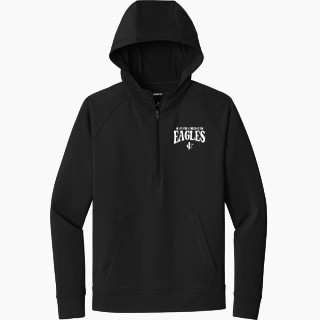 Sport-Tek Men's Sport-Wick Stretch 1/2-Zip Hoodie