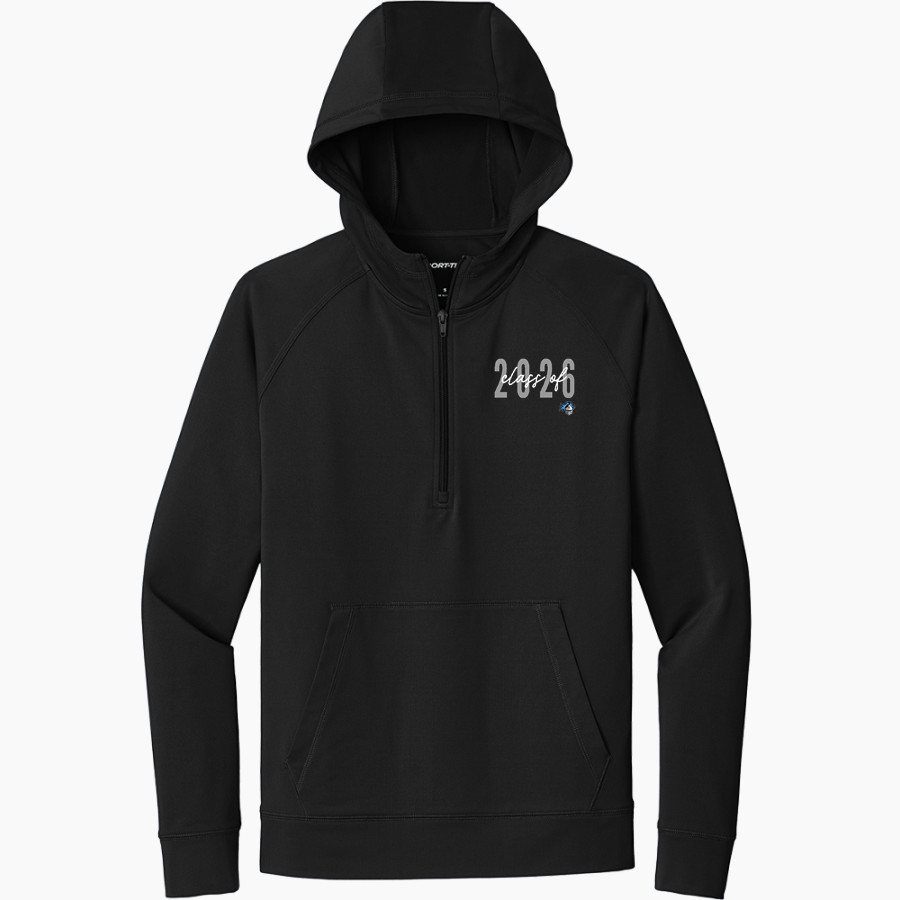 South Arbor Knights <span class="pdp-name-mascot">South Arbor Charter Academy Knights</span> Sport-Tek Men's Sport-Wick Stretch 1/2-Zip Hoodie