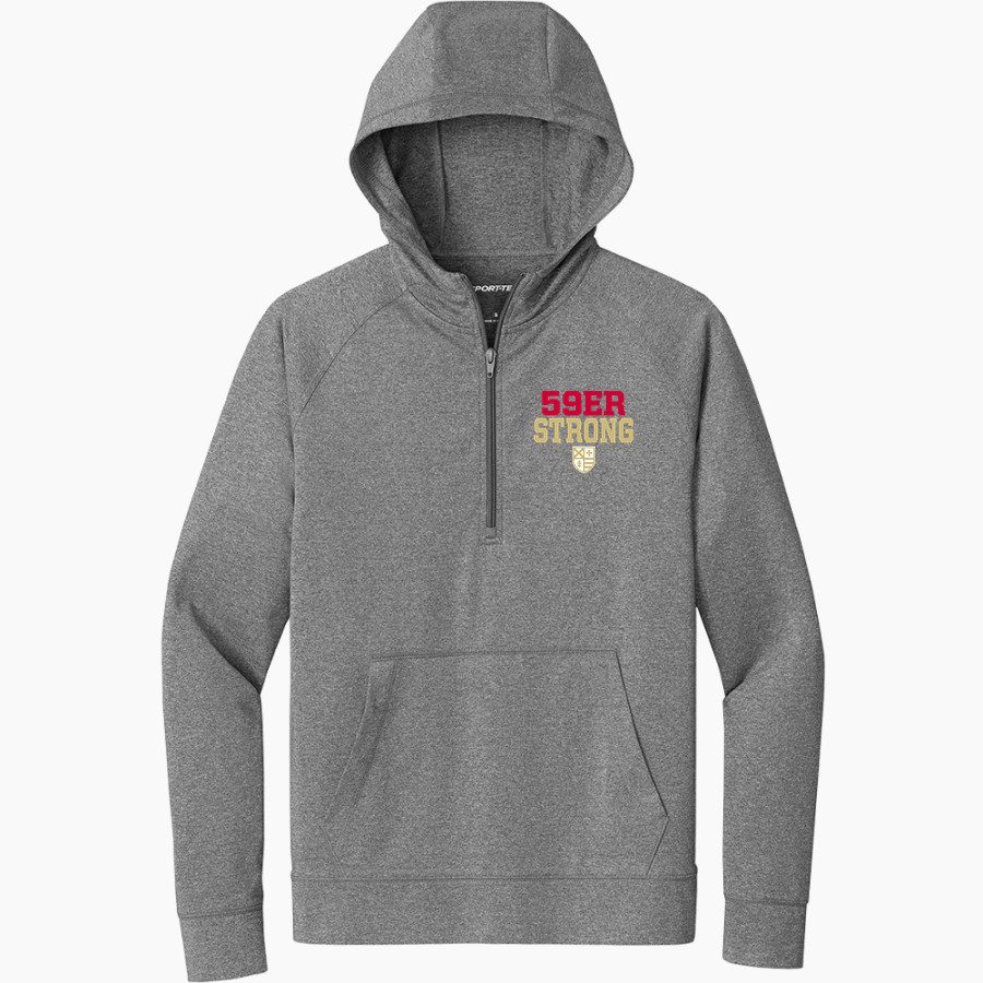 Andrean 59ers <span class="pdp-name-mascot">Andrean 59ers</span> Sport-Tek Men's Sport-Wick Stretch 1/2-Zip Hoodie