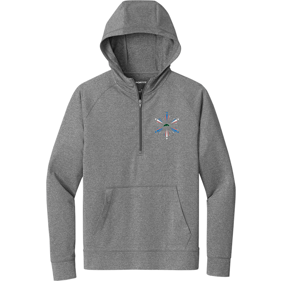 PINE RIVER HIGH SCHOOL BUCKS <span class="pdp-name-mascot">PINE RIVER BUCKS</span> Sport-Tek Men's Sport-Wick Stretch 1/2-Zip Hoodie