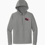 East Hartford Middle School <span class="pdp-name-mascot">East Hartford Falcons</span> Sport-Tek Men's Sport-Wick Stretch 1/2-Zip Hoodie Front Thumbnail