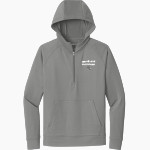 Garfield Bulldogs Sport-Tek Men's Sport-Wick Stretch 1/2-Zip Hoodie Front Thumbnail