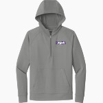 Shell Bank Brigade <span class="pdp-name-mascot">Shell Bank P771K@014 Labradors</span> Sport-Tek Men's Sport-Wick Stretch 1/2-Zip Hoodie Front Thumbnail