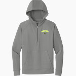 Ocean State Outlaws Outlaws <span class="pdp-name-mascot">Ocean State Outlaws</span> Sport-Tek Men's Sport-Wick Stretch 1/2-Zip Hoodie Front Thumbnail
