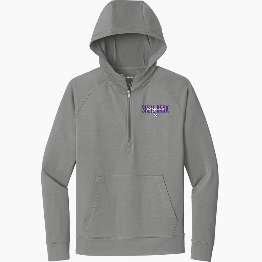 Shell Bank Brigade <span class="pdp-name-mascot">Shell Bank P771K@014 Labradors</span> Sport-Tek Men's Sport-Wick Stretch 1/2-Zip Hoodie