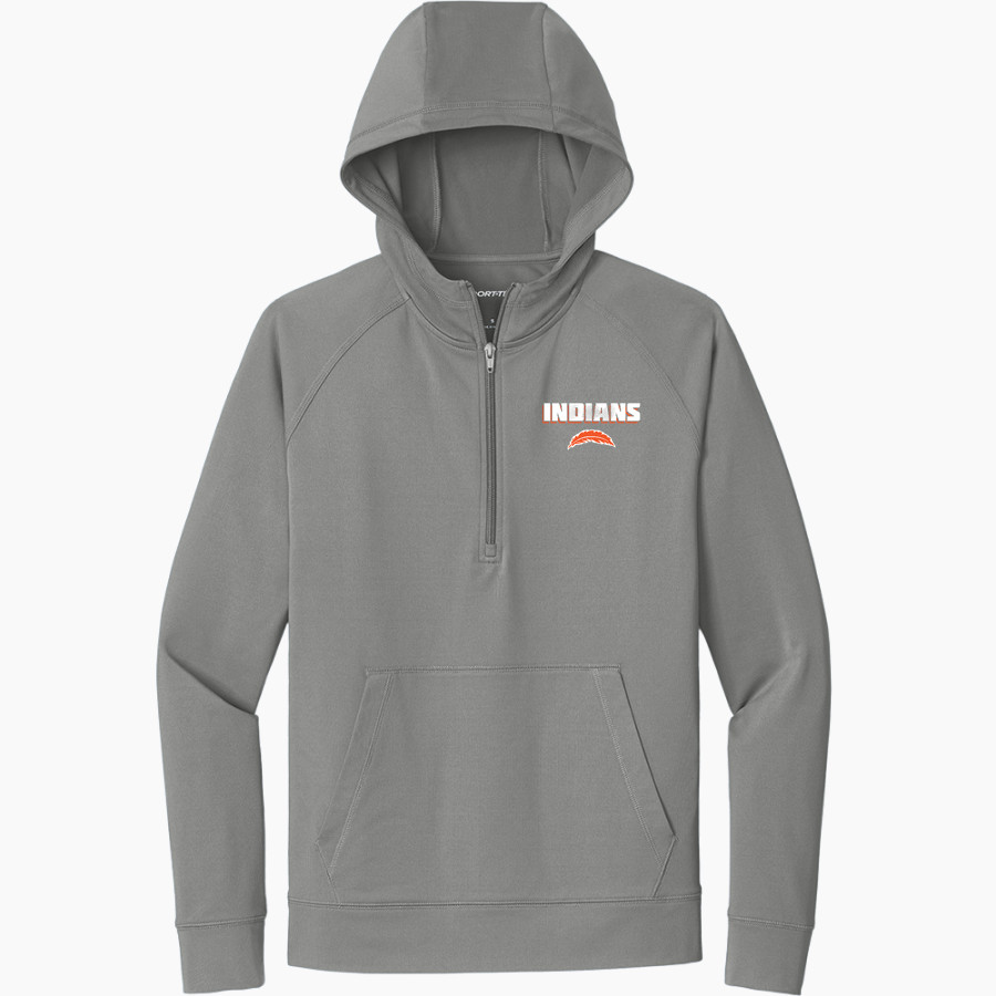 Roseburg Indians <span class="pdp-name-mascot">Roseburg Indians</span> Sport-Tek Men's Sport-Wick Stretch 1/2-Zip Hoodie
