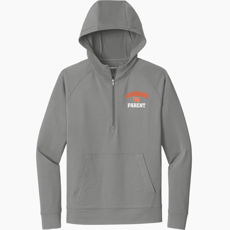 Mohonasen Warriors <span class="pdp-name-mascot">Mohonasen Warriors</span> Sport-Tek Men's Sport-Wick Stretch 1/2-Zip Hoodie
