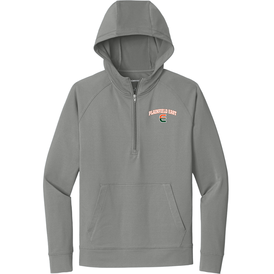 Plainfield East Bengals <span class="pdp-name-mascot">Plainfield East</span> Sport-Tek Men's Sport-Wick Stretch 1/2-Zip Hoodie