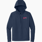 Oneonta Redskins <span class="pdp-name-mascot">Oneonta Redskins</span> Sport-Tek Men's Sport-Wick Stretch 1/2-Zip Hoodie Front Thumbnail