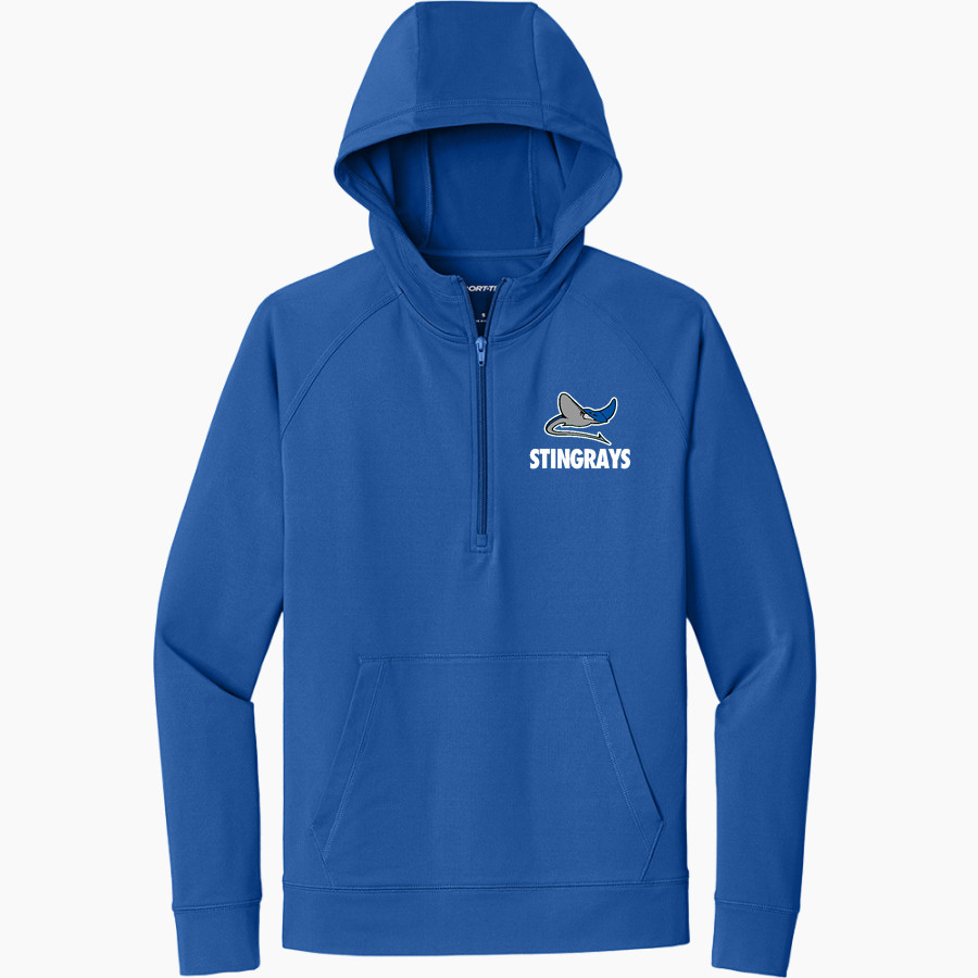 Seacrest Stingrays <span class="pdp-name-mascot">Seacrest Stingrays</span> Sport-Tek Men's Sport-Wick Stretch 1/2-Zip Hoodie