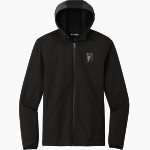 HIGHLAND HIGH SCHOOL HUSKIES Sport-Tek Men's Hooded Soft Shell Jacket Front Thumbnail