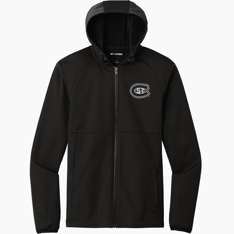 St. Cloud State University The Official Online Store <span class="pdp-name-mascot">St. Cloud State Huskies</span> Sport-Tek Men's Hooded Soft Shell Jacket