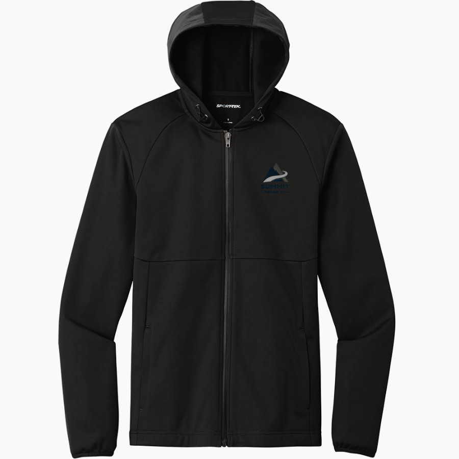 Summit Rehab Co Summit Rehab Co <span class="pdp-name-mascot">Platform Chiropractic</span> Sport-Tek Men's Hooded Soft Shell Jacket