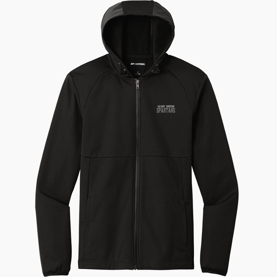 Calvary Christian Spartans <span class="pdp-name-mascot">Calvary Christian Spartans</span> Sport-Tek Men's Hooded Soft Shell Jacket