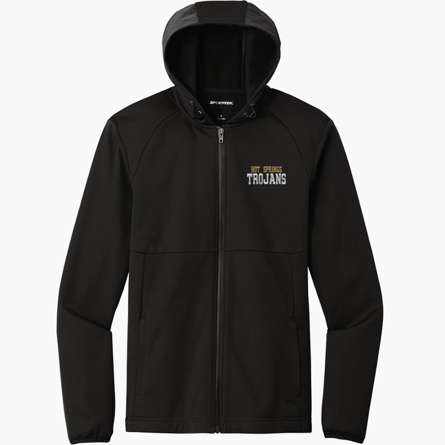 HOT SPRINGS HIGH SCHOOL TROJANS <span class="pdp-name-mascot">HOT SPRINGS TROJANS</span> Sport-Tek Men's Hooded Soft Shell Jacket