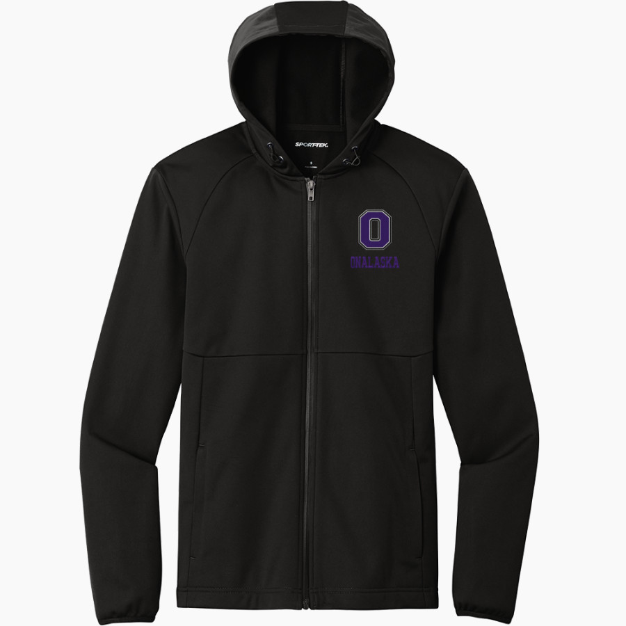 ONALASKA HIGH SCHOOL HILLTOPPERS <span class="pdp-name-mascot">ONALASKA HILLTOPPERS</span> Sport-Tek Men's Hooded Soft Shell Jacket