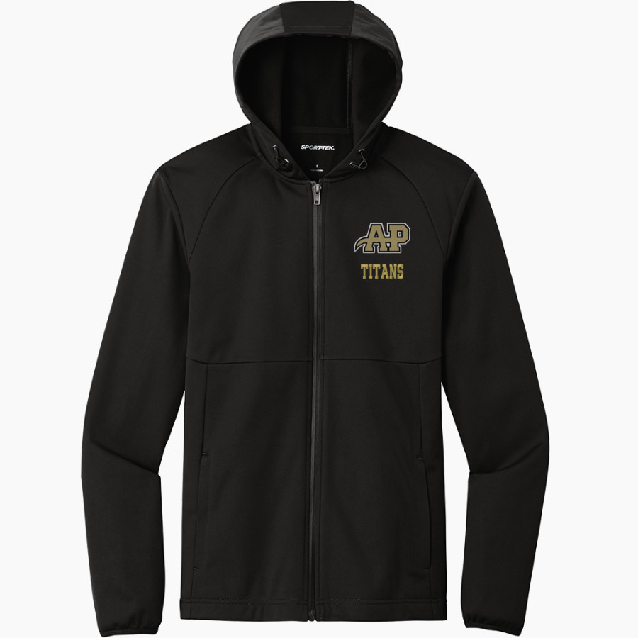 Avoca-Prattsburgh Titans <span class="pdp-name-mascot">Avoca-Prattsburgh</span> Sport-Tek Men's Hooded Soft Shell Jacket