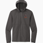 EAST PALESTINE HIGH SCHOOL BULLDOGS <span class="pdp-name-mascot">EAST PALESTINE BULLDOGS</span> Sport-Tek Men's Hooded Soft Shell Jacket Front Thumbnail