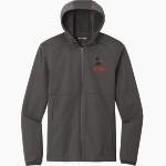 VAN BUREN HIGH SCHOOL BLACK KNIGHTS <span class="pdp-name-mascot">VAN BUREN BLACK KNIGHTS</span> Sport-Tek Men's Hooded Soft Shell Jacket Front Thumbnail