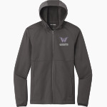 Warrenton Warriors Sport-Tek Men's Hooded Soft Shell Jacket Front Thumbnail