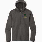 MINERAL SPRINGS HIGH SCHOOL HORNETS <span class="pdp-name-mascot">MINERAL SPRINGS HORNETS</span> Sport-Tek Men's Hooded Soft Shell Jacket Front Thumbnail