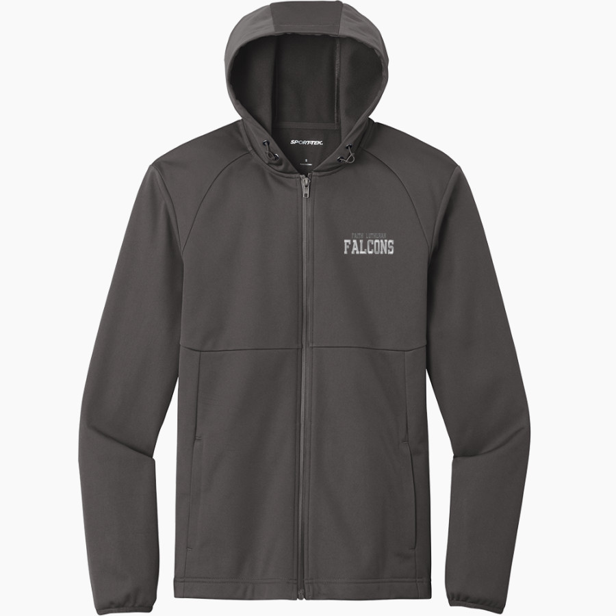 Faith Lutheran Falcons <span class="pdp-name-mascot">Faith Lutheran High School Falcons</span> Sport-Tek Men's Hooded Soft Shell Jacket