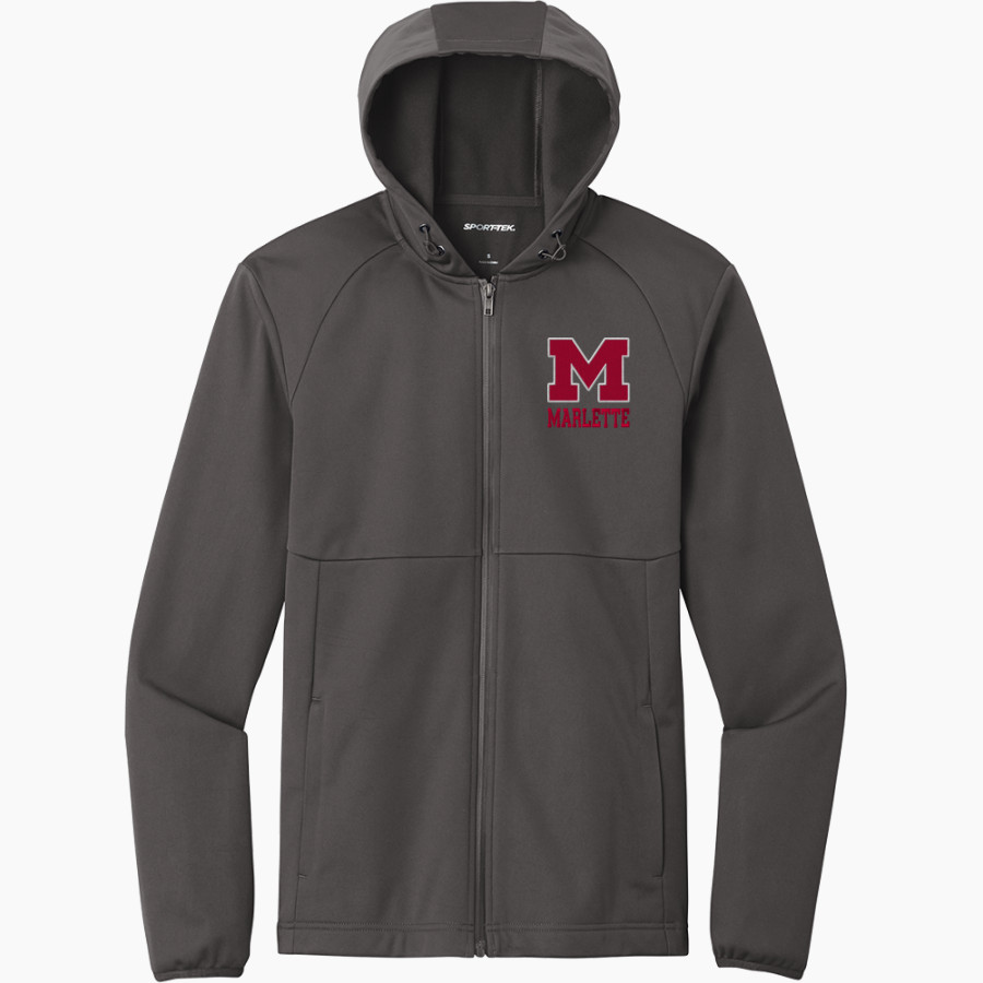 Marlette Red Raiders Sport-Tek Men's Hooded Soft Shell Jacket