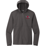 Nicholson Eagles <span class="pdp-name-mascot">Nicholson Eagles</span> Sport-Tek Men's Hooded Soft Shell Jacket Front Thumbnail